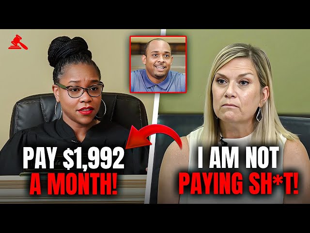 She MAKES $100K a Year… and Sends $200 for Her Kid! What the Judge Said SHOCKED Everyone!