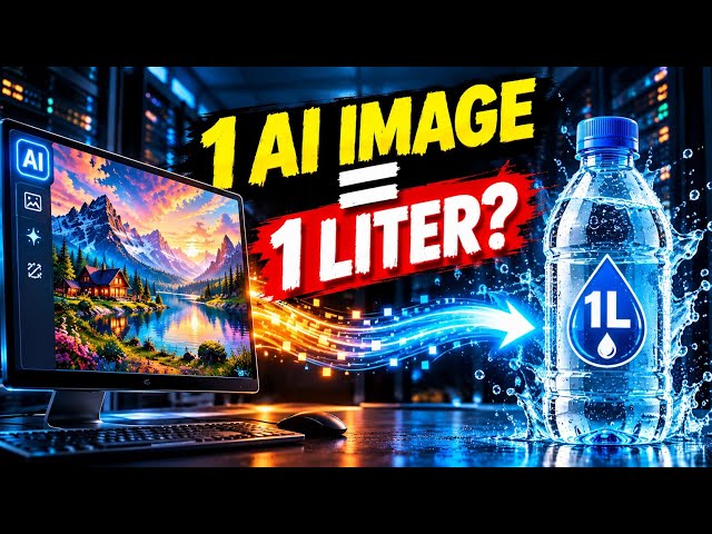 Does One AI Image Really Use 1 Liter of Water? The Truth Behind the Viral Claim