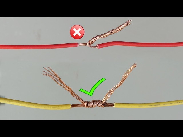 "Best Way to Twist Electric Wires Like a Pro | Proper Electrical Joint Tutorial (Part 1)"