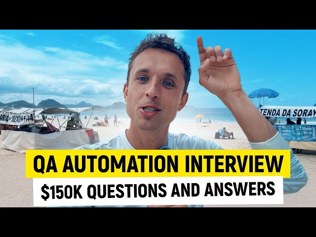 QA Automation Engineers Interview Questions and Answers | SDET