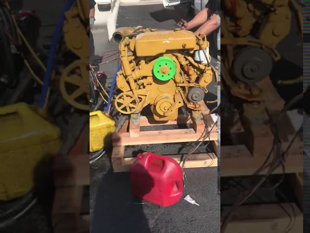 Detroit Diesel 8.2T Panther, Marine Diesel Engine, 205HP