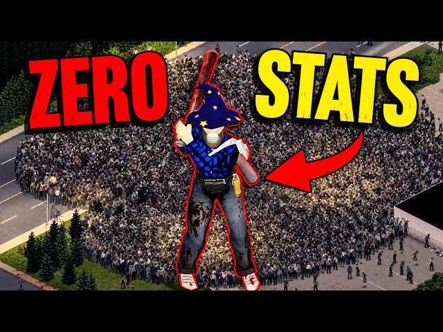Can You Survive Project Zomboid With ZERO Stats?