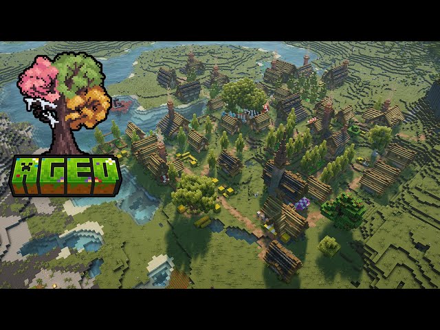 Starting a New Minecraft World - Aged Modpack - Episode 1