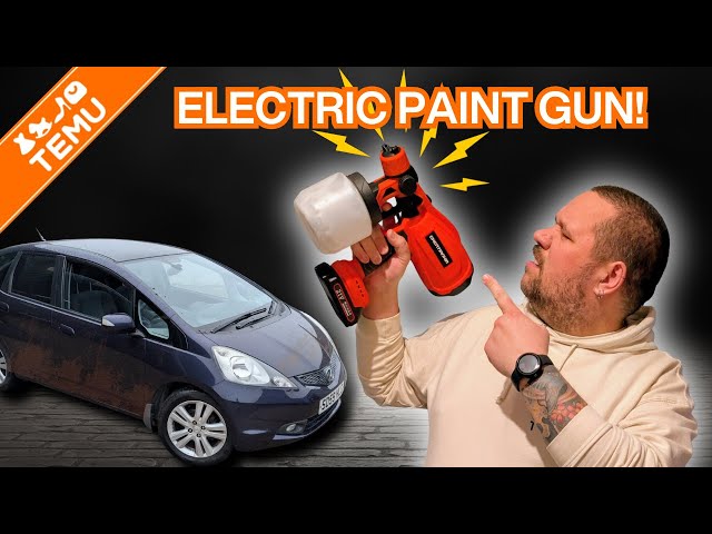Painting my car with only TEMU tools - disaster or genius?