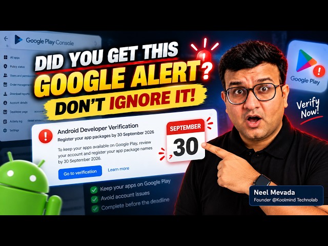 Android Developer Verification Explained in 3 Minutes