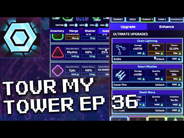 Tour My Tower Ep. 36 - Assist Modules & Stone Spending Plans (The Tower Idle Tower Defense)