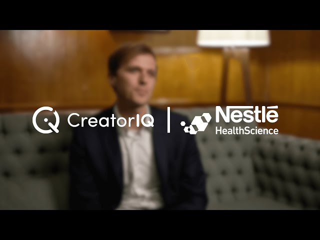 How Nestlé Health Science Humanizes its Brands With Creators, Unifies its Global Team With CreatorIQ