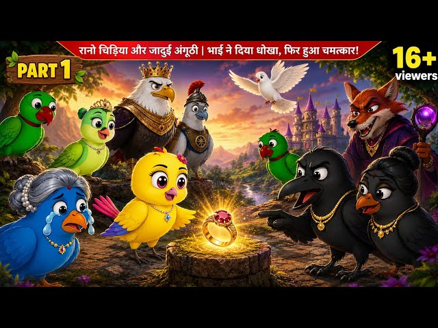 Rano Bird and the Magic Ring | Betrayed by Her Brother, Then a Miracle Happened #birdcartoon
