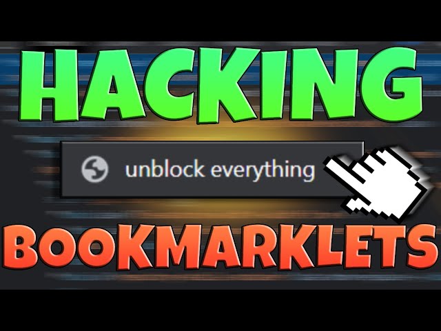 How To Use Bookmarklets On School Chromebook! (Javascript Bookmarklets)