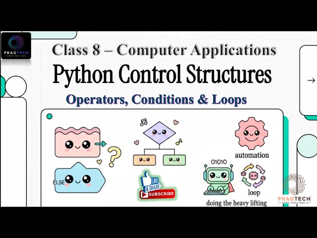 Computer - Python (Operators, If_else, Loops) (Class 8)