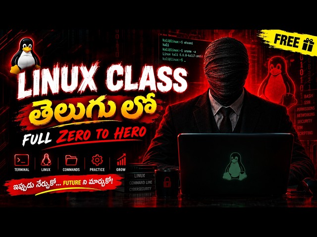 FREE LIVE Kali Linux Class for Beginners 🐧🔒 | HackWithKevin