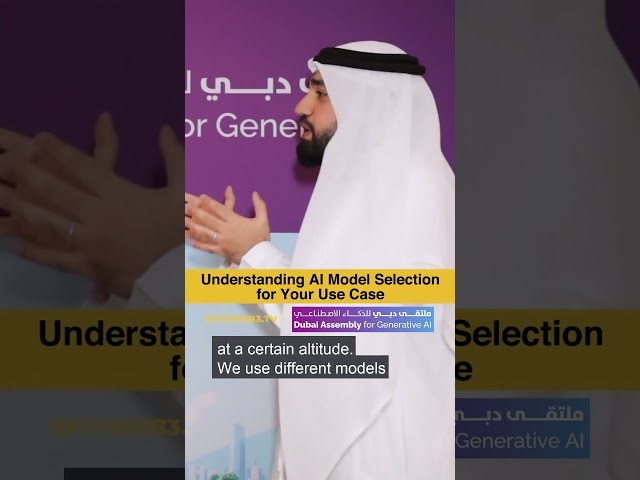 How to select an AI for the use case in the UAE?