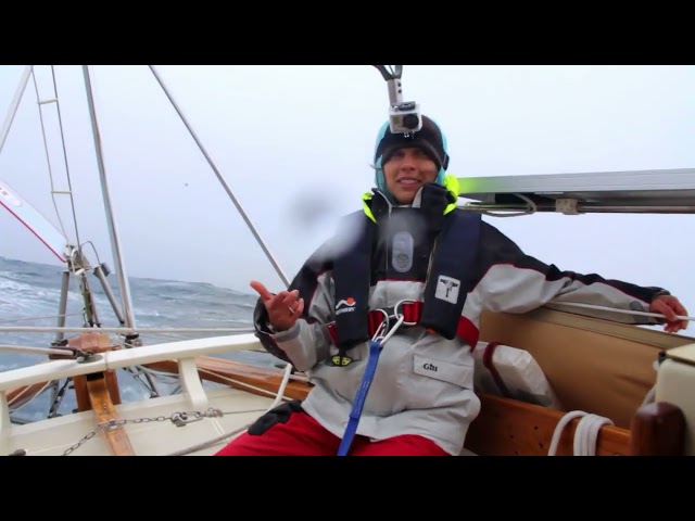 Life Aboard: Reefing the Mains'l off Newfoundland