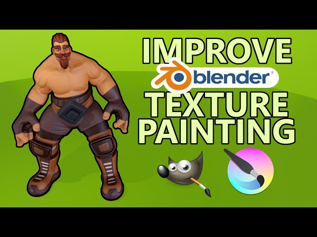 How to Improve Texture Painting Quickly in Blender