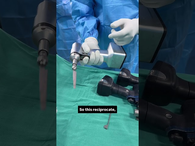 Power tools & saw blades used in joint replacement ! #kneereplacement