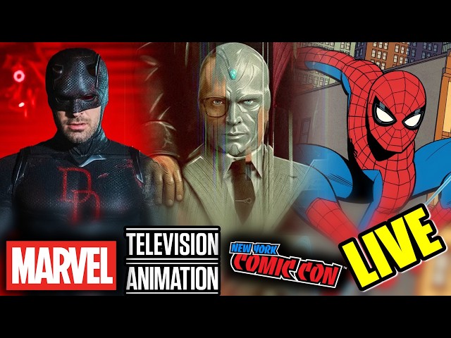 🔴 LIVE Marvel Television & Marvel Animation NYCC 2026 Panel Coverage!