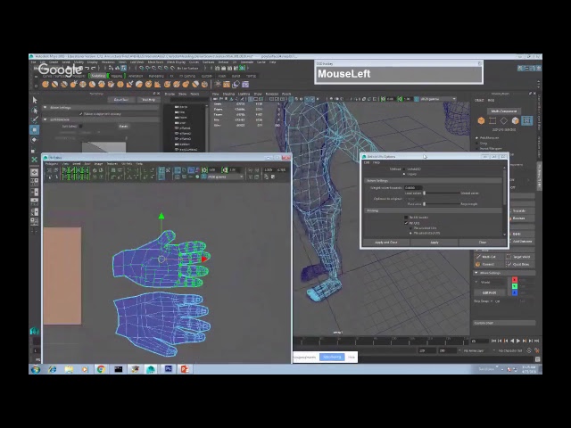 UV Layout a Hand Model in Maya 2016