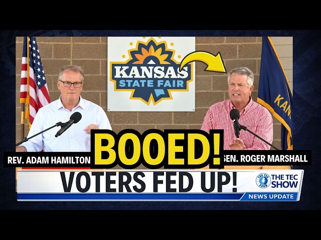 Kansas Voters FED UP as Republican Senator Gets LOUDLY BOOED at Debate