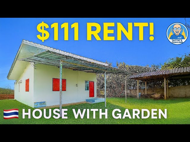 $111 / £86 Per Month Cheap House Rental in Thailand