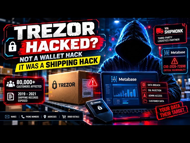 Trezor Cyber ATTACK | The HIDDEN Flaw