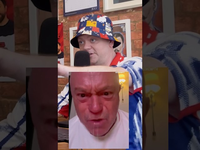 Ross Kemp is off on one every time he sticks his England shirt on. 😂 #worldcup #england  #rosskemp