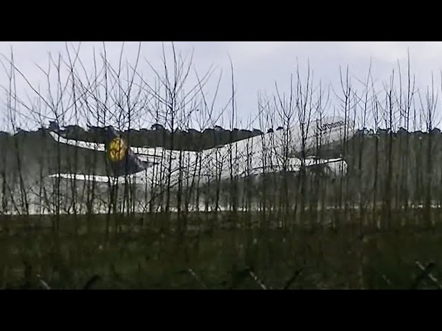 Plane Hits Windshear On Takeoff