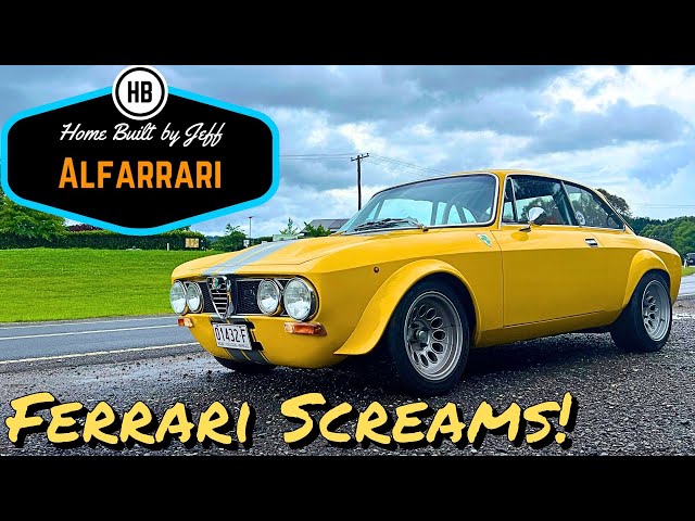 It rips!! - Ferrari engined Alfa 105 Alfarrari build part 223