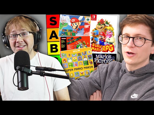Mario Box Art Tier List with Scott the Woz