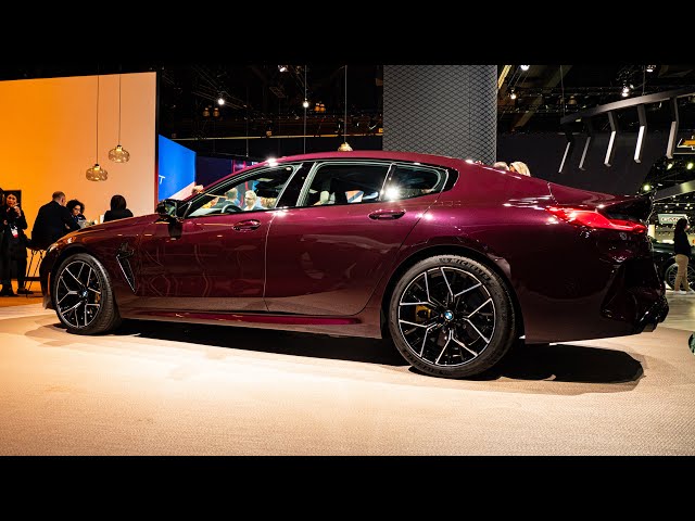 BMW M8 Gran Coupe looks stunning in Ametrin Red Metallic