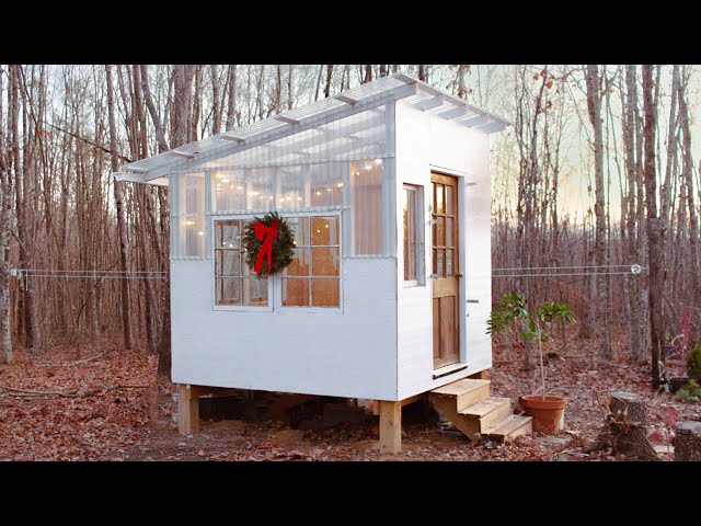 Tiling The Off Grid Bath House
