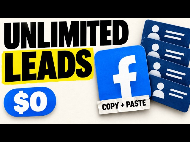 Scrape UNLIMITED Facebook Group Leads for FREE (One Code)