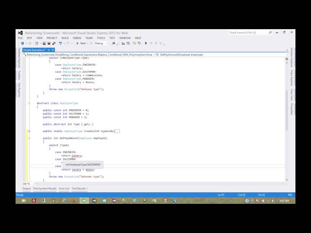 Replace Conditional With Polymorphism