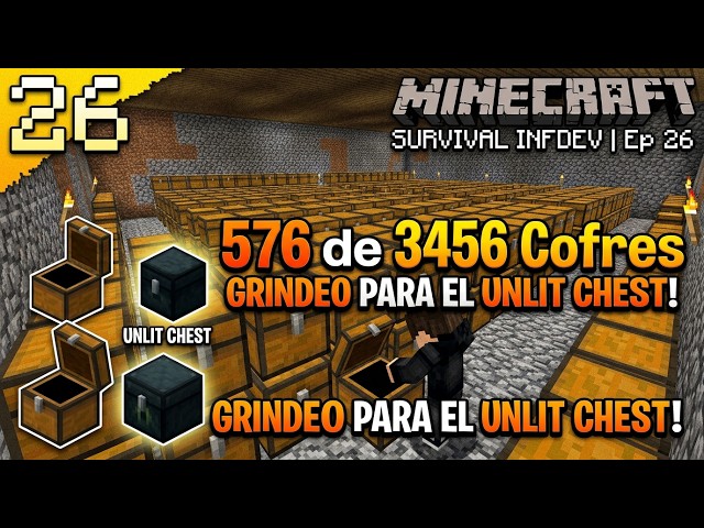 Survival Infdev 20100420 Ep 26 | 576 de 3456 Cofres para Conseguir Unlit Chest