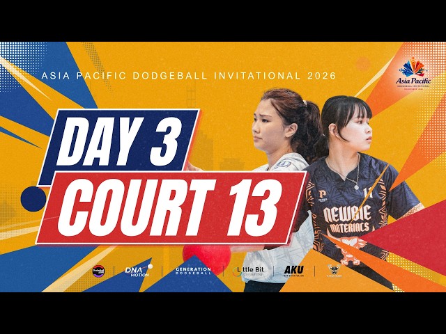 API Dodgeball 2026; Day 3 - Court 13