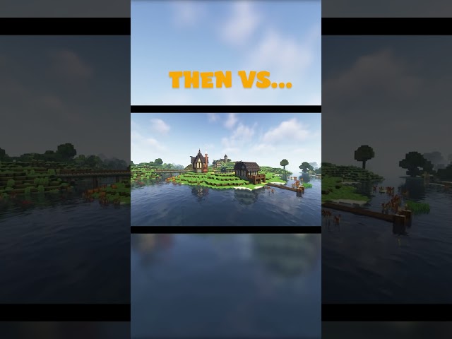Nearly 100 episodes and 1000 subscribers later, my world has come far! #minecraft #shorts