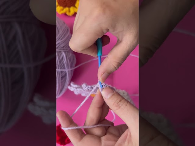 Fall in love with crocheting #crochet