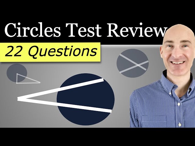 Circles Unit Test Review | Full Geometry Practice