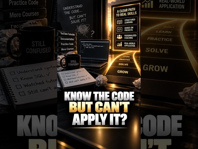 You Know How to Code. Here's What's Holding You Back.