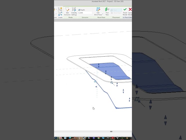 How to Create a Swimming Pool  in Revit 2027 p3 #revit2027 #bimmodeling #swimmingpooldesign