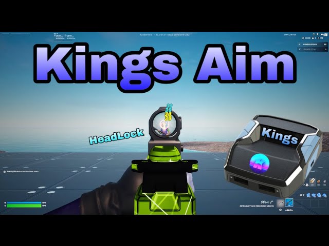 Strongest Cronus Zen Script for Fortnite Chapter 6 SEASON 3 | Kings Aim Custom
