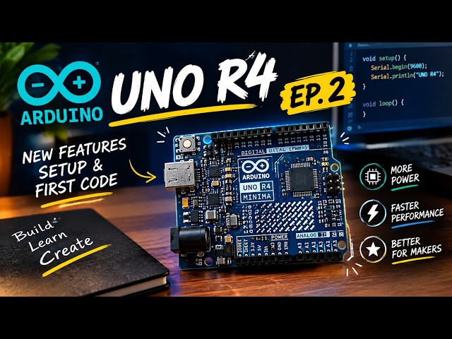 Arduino uno r4 ep2