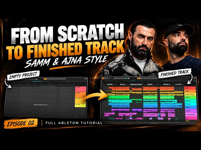 From Start to Finish: How to Make Afro & Melodic House Like Samm & Ajna | Ableton Tutorial
