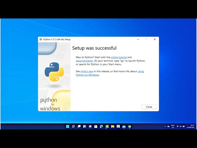 How to Install Python 3.13.1 on Windows 11