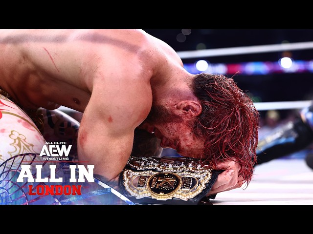 Will Ospreay wins AEW World Championship! | AEW All In: London