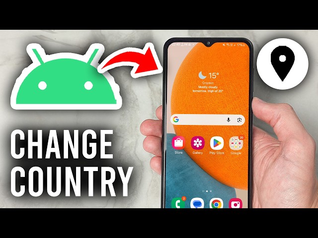 How To Change Country & Region On Android - Tutorial