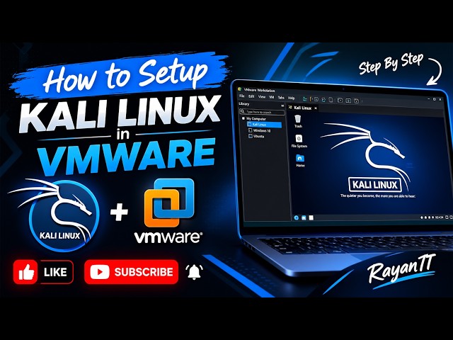 How Setup Operating System Kali Linux in VMware Step by Step