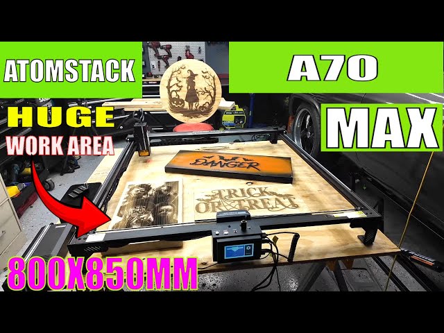 AtomStack A70 MAX Laser Engraver Features You WON'T Find Anywhere Else!