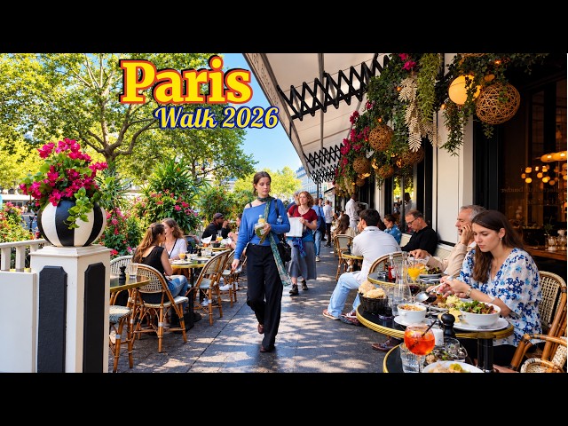 PARIS, FRANCE 🇫🇷 - 4K PARIS 22 September 2026 ☀️ Paris Best Place Walking tour