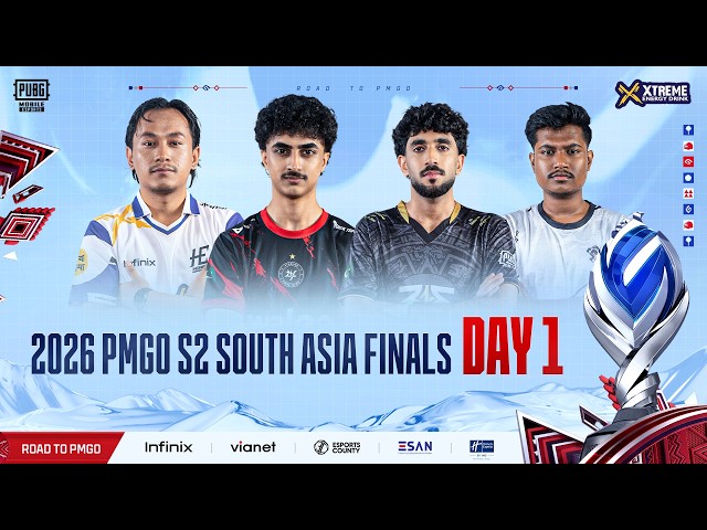 [UR] 2026 PMGO Season 2 South Asia Finals | Day 1 | The Battle for South Asia Begins