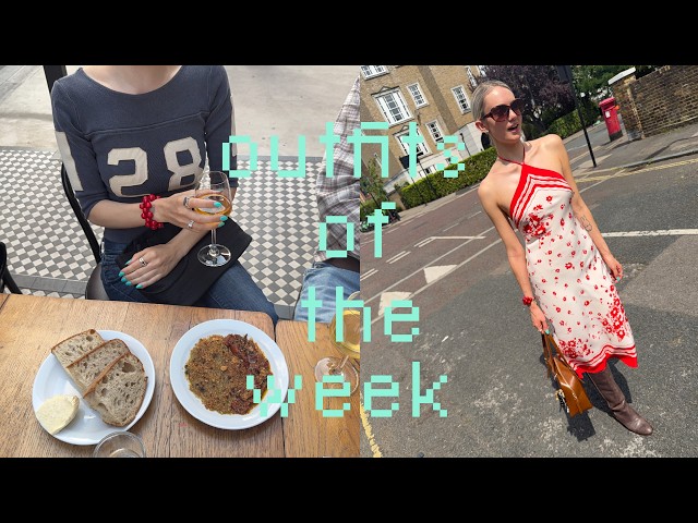London vlog | what I wore this week